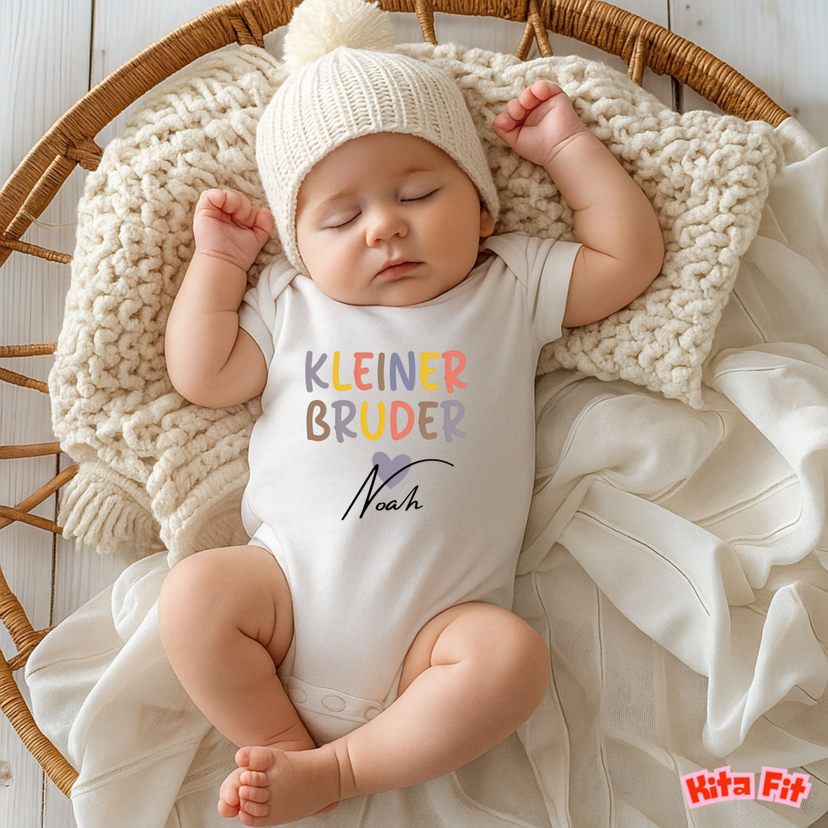 Geschwister Geschenk | Personalisiertes Bruder Schwester Shirt mit Namen