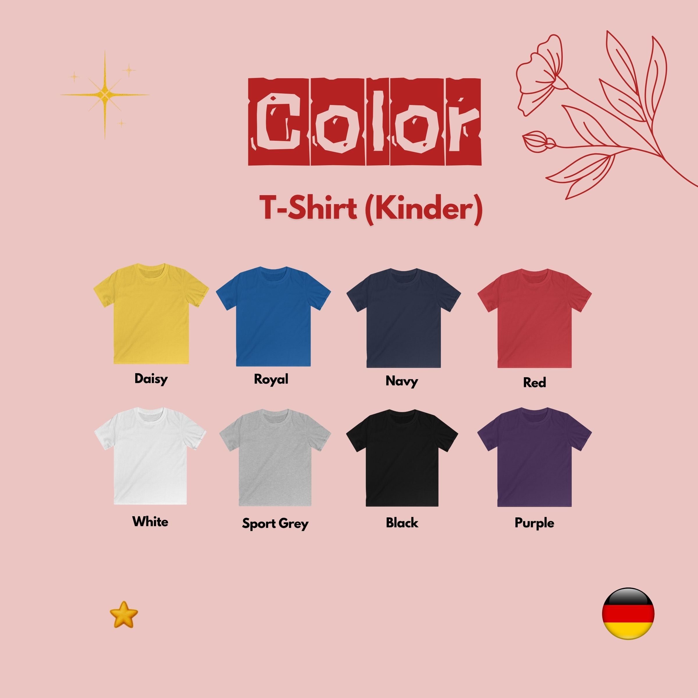 Kindergarten Abgänger Kids T-Shirt — Personalized Class Year Graduation Tee