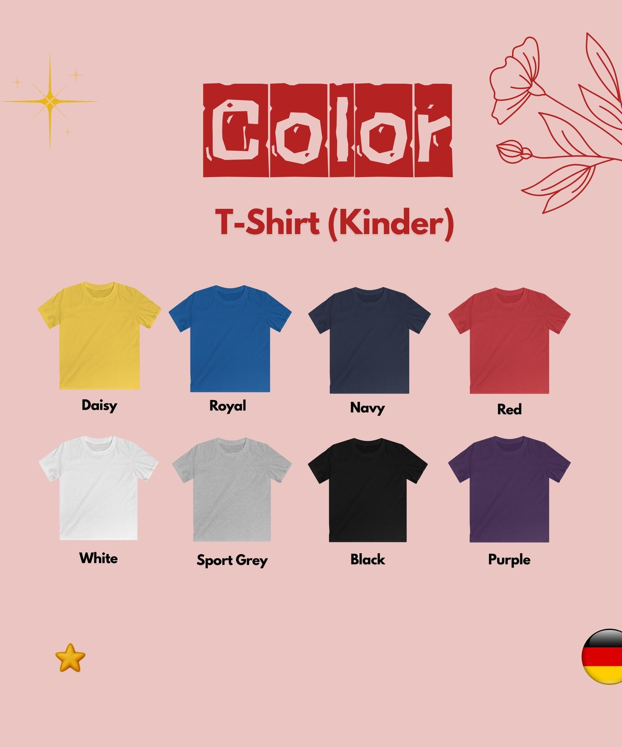 Kindergarten Abgänger Kids T-Shirt — Personalized Class Year Graduation Tee