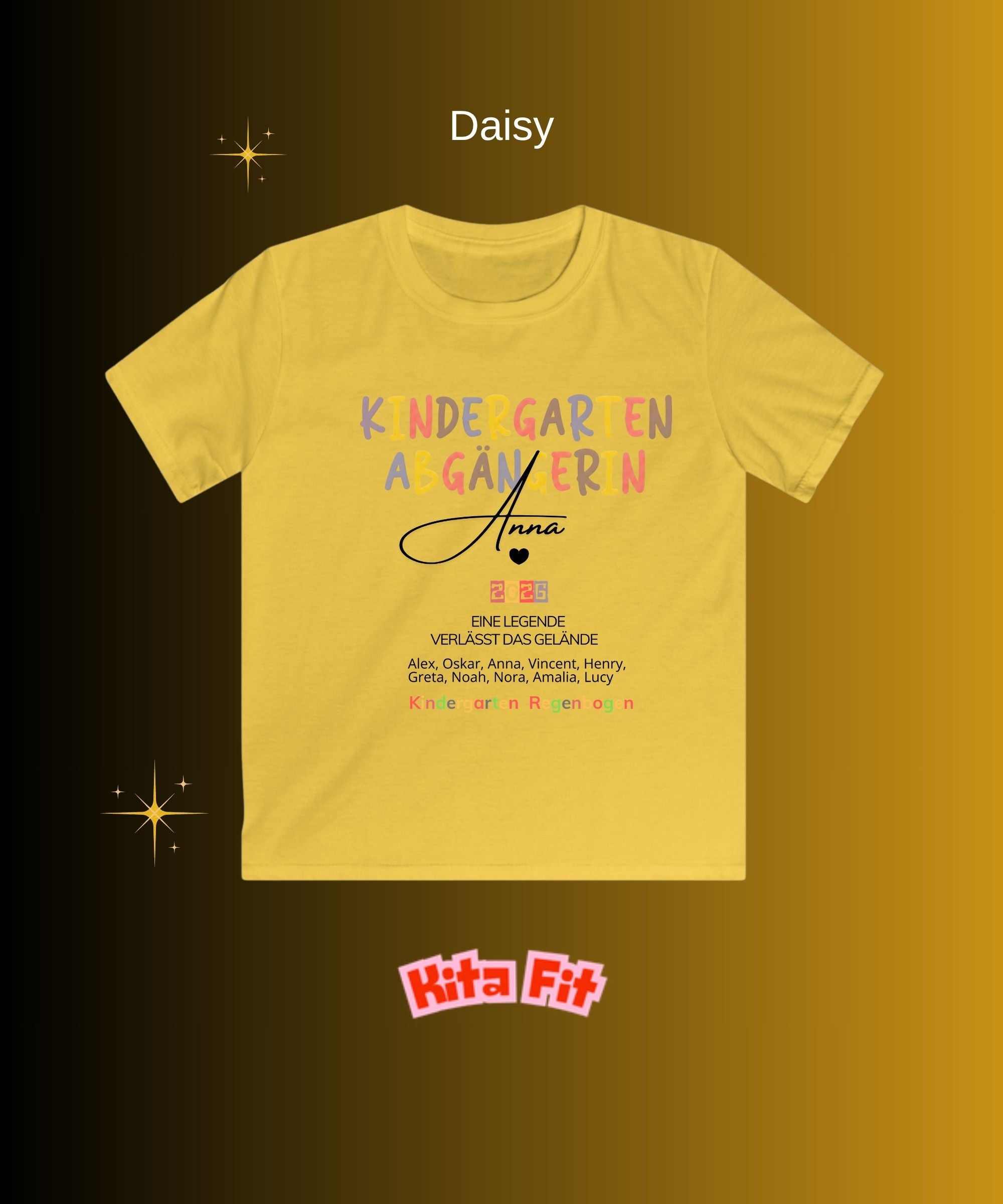 Kindergarten Abgänger 2026 Shirt personalisiert - Boho Abschied Geschenk Kita - Schulkind 2026 – Einschulung