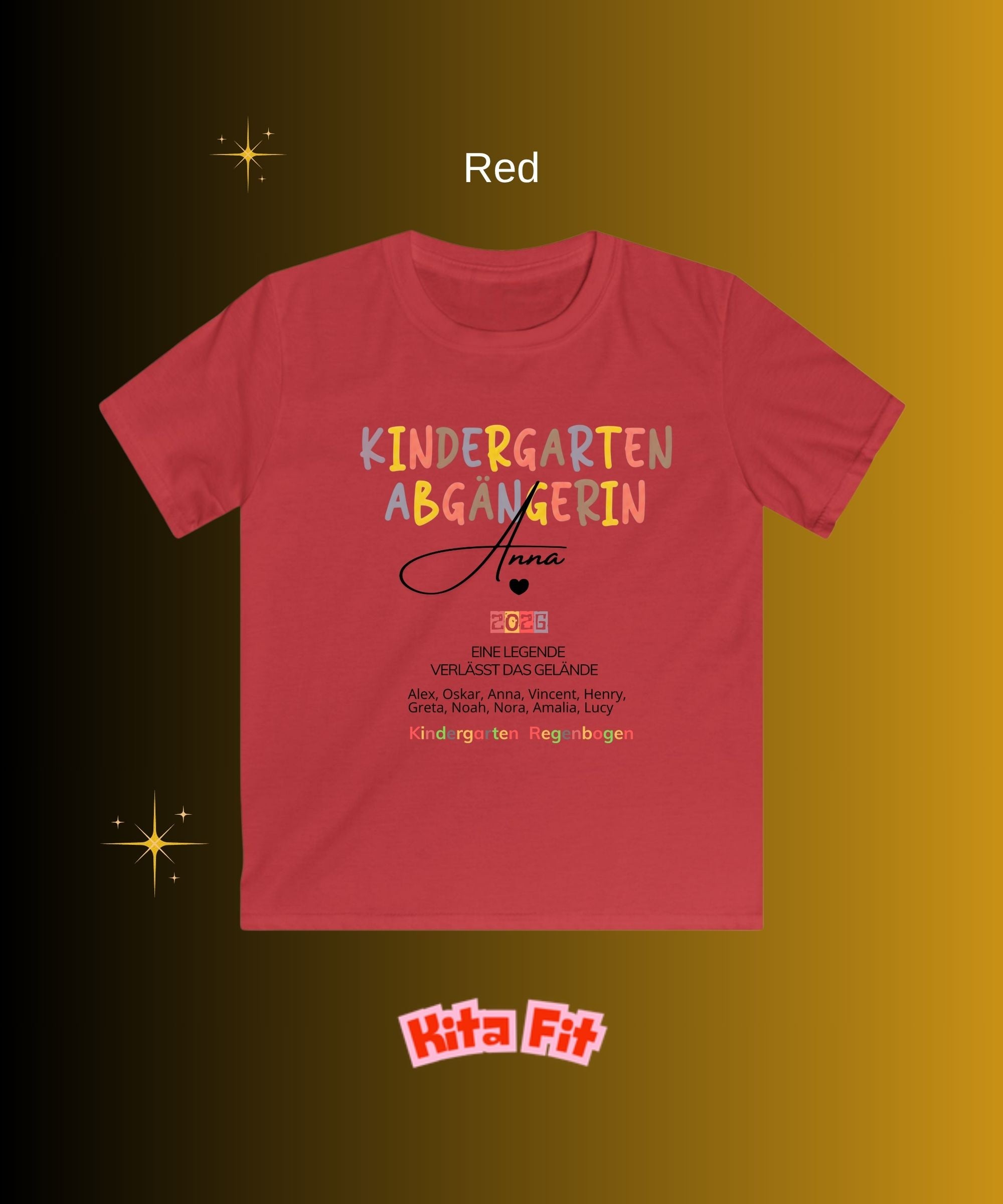 Kindergarten Abgänger 2026 Shirt personalisiert - Boho Abschied Geschenk Kita - Schulkind 2026 – Einschulung