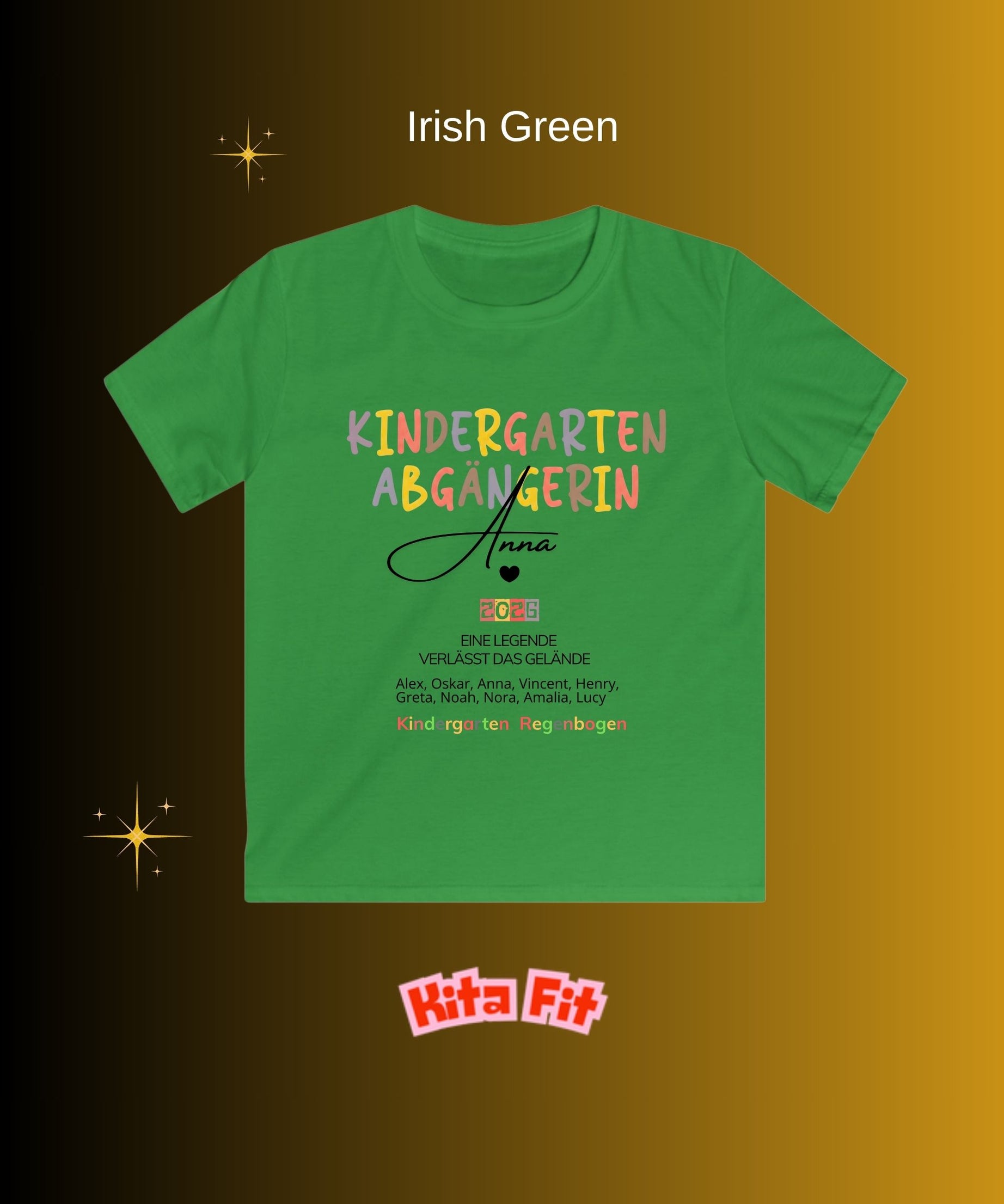 Kindergarten Abgänger 2026 Shirt personalisiert - Boho Abschied Geschenk Kita - Schulkind 2026 – Einschulung