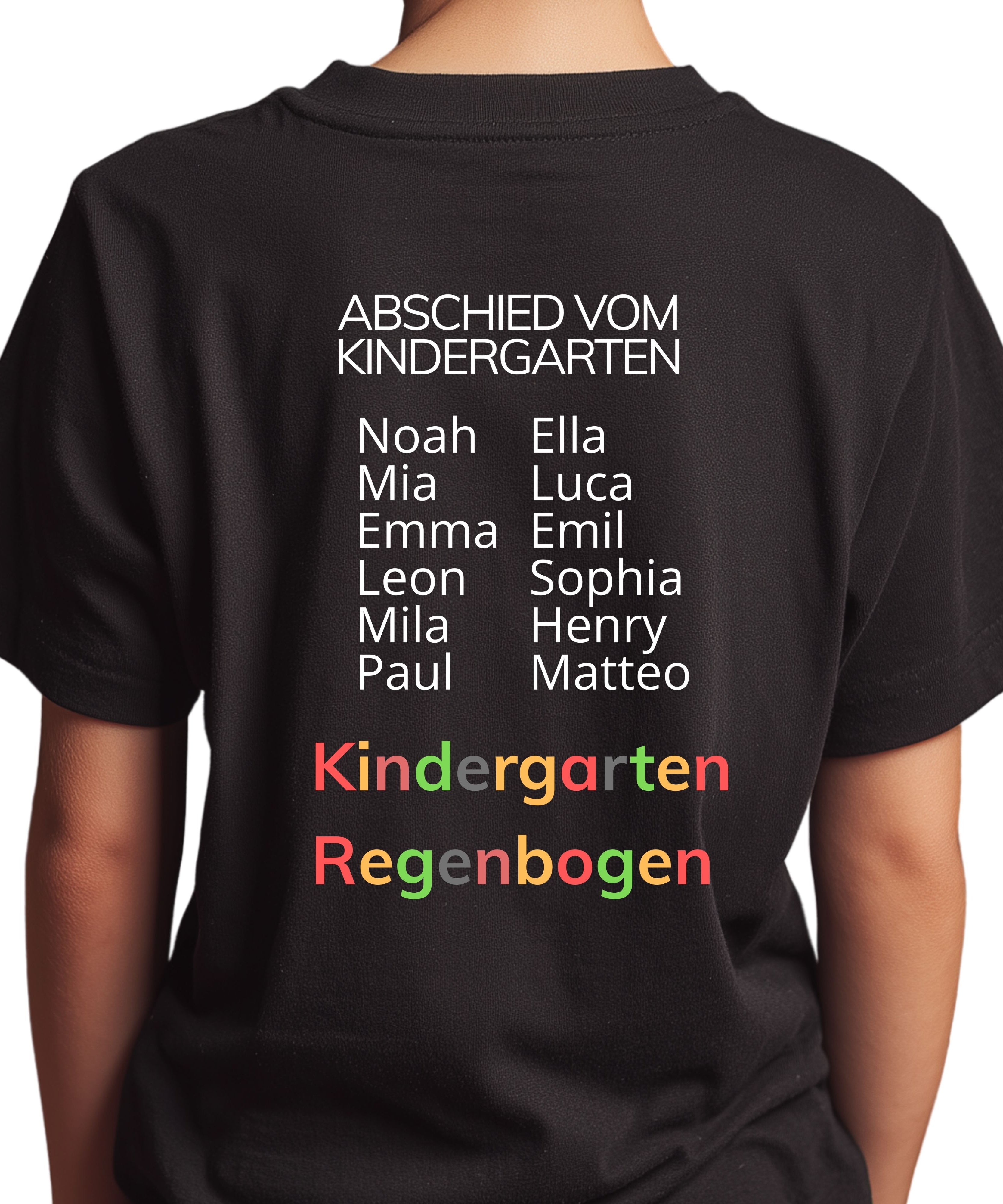 Kindergarten Abgänger 2026 Shirt personalisiert - Boho Abschied Geschenk Kita - Schulkind 2026 – Einschulung